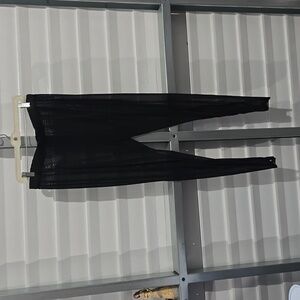 Black See Through Unbranded Pants‎ Size 2XL